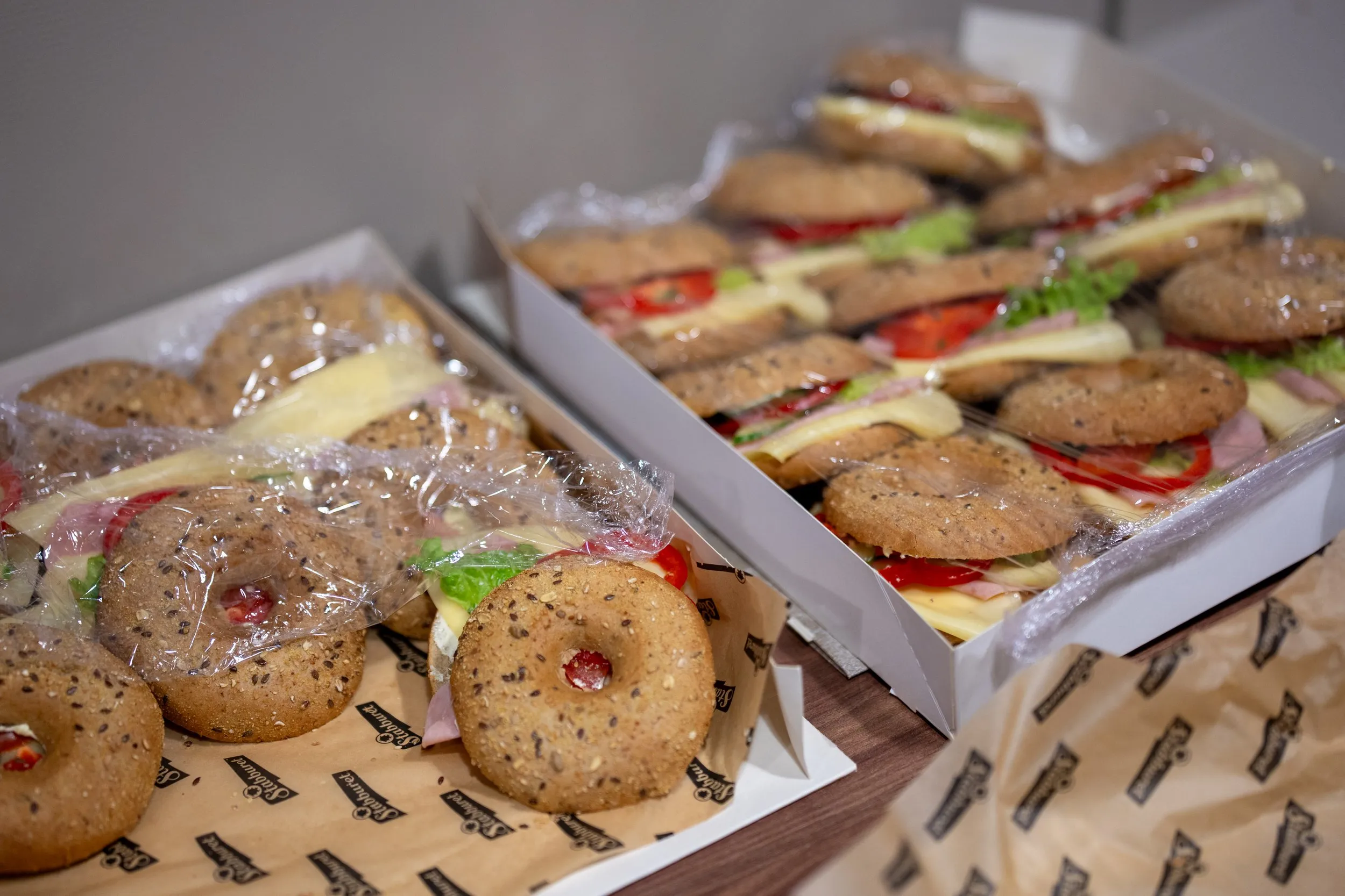 Digge bagels, påsmurte denne gangen. Foto Kay Tomas F. Bertheussen