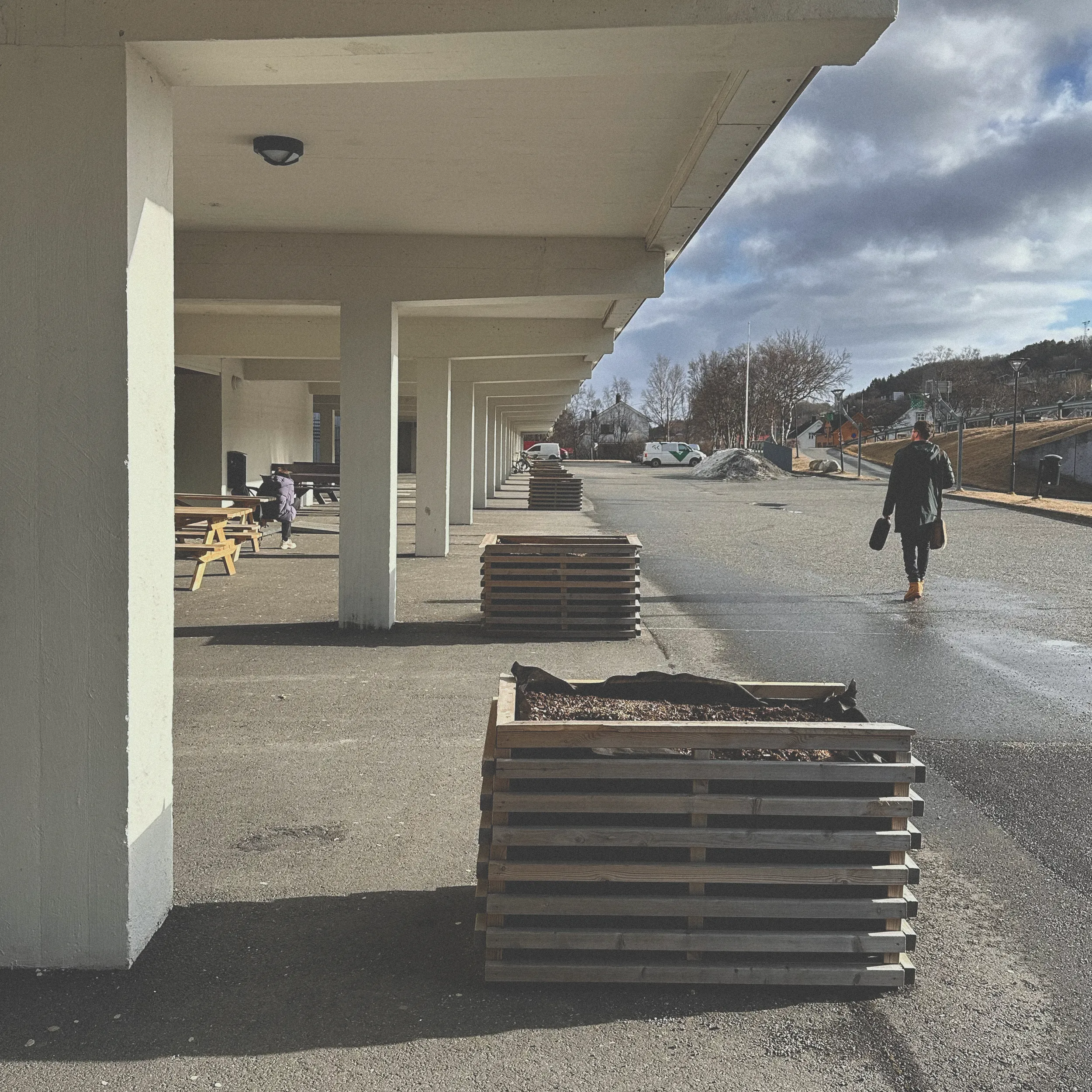 Fint kjørevær til Sandnessjøen fra Mo.📷 TECHLAB / Kay Tomas F Bertheussen