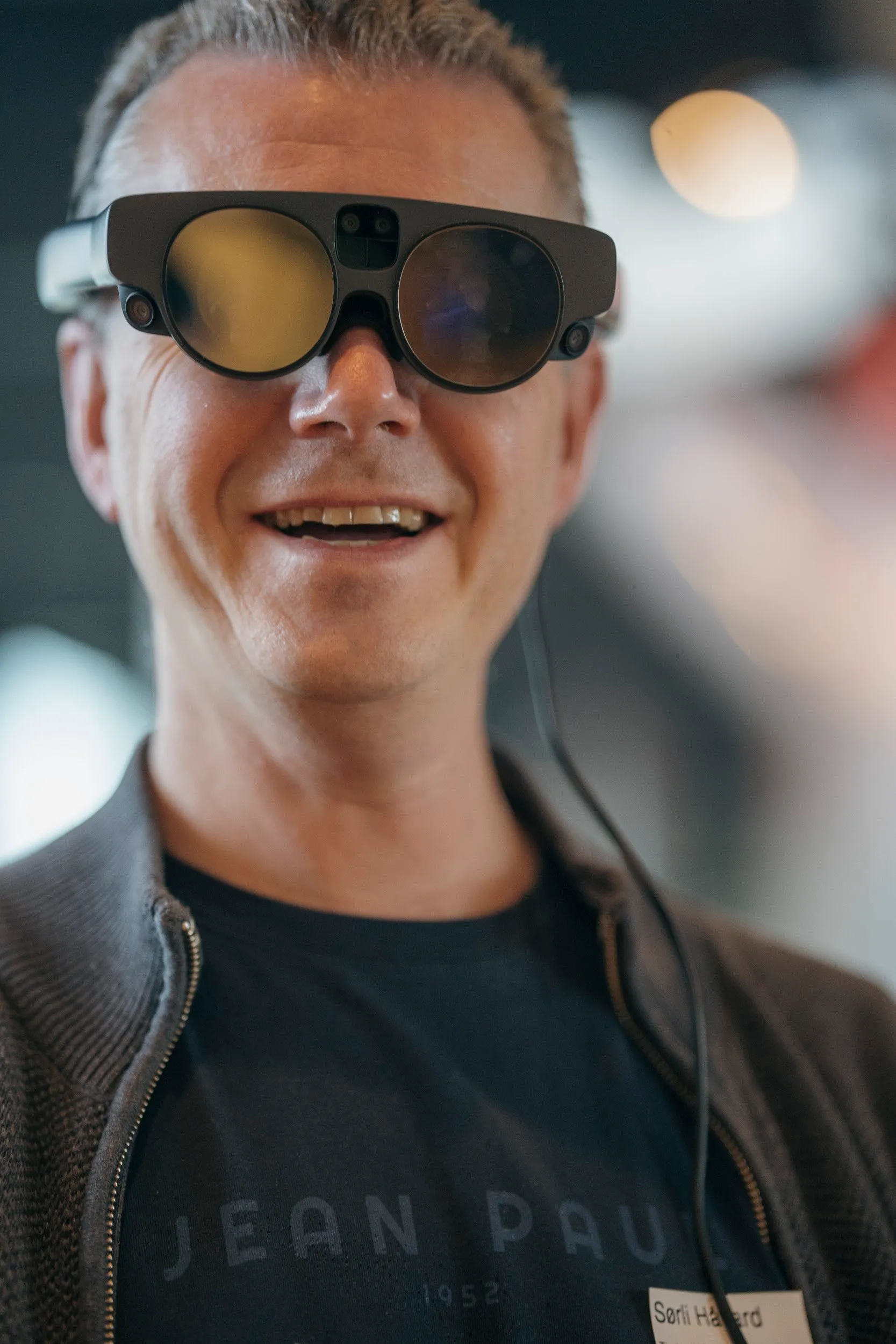 “Happy Future Man” Håvard Sørlie fra Tindved / VizlabFoto: TECHLAB / Kay Tomas Bertheussen