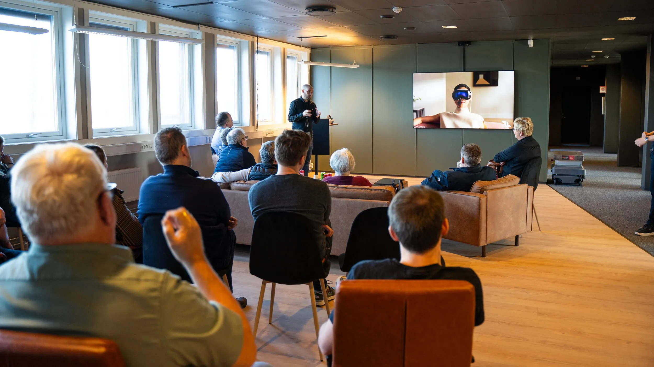 Fullt oppmøte på workshop.📷 Fotokreditt, Benjamin Bøen, MIP