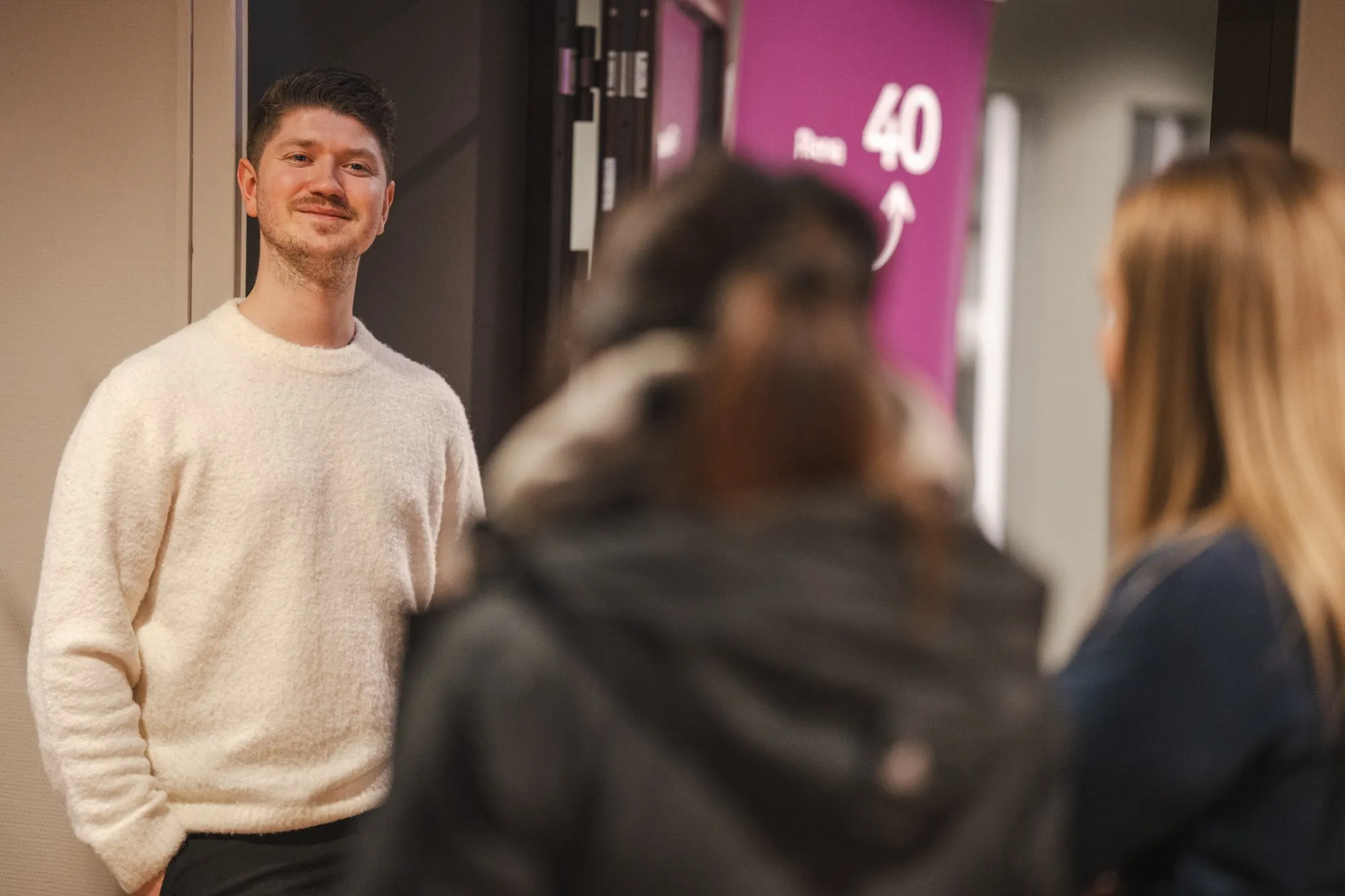 Stian Kleftås (t.v.) stod for organiseringen denne gangen.