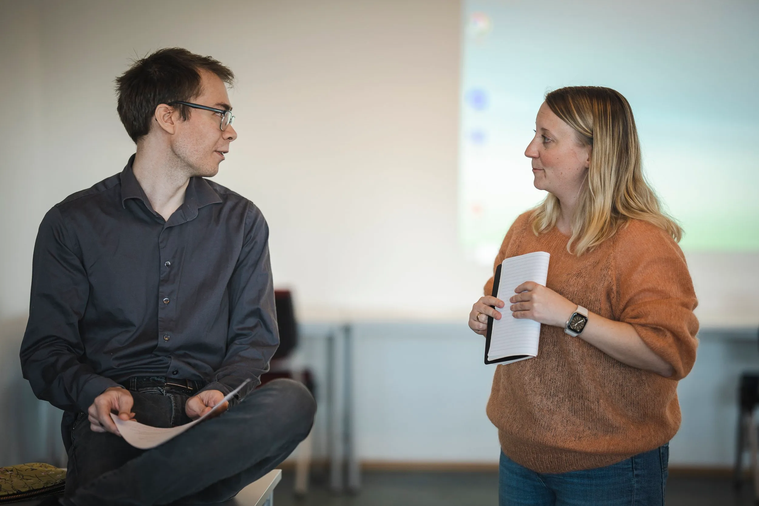 Chris Thommesen og Marit Breivik-Meyer📷 Kay Tomas Bertheussen / TECHLAB