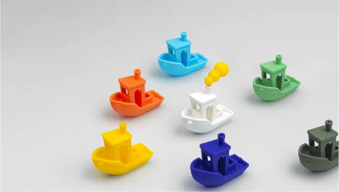 Benchy, 16 min 30 sek.Fotokreditt Bambu Lab