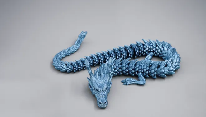 Dragon fra Design283 timer.Fotokreditt Bambu Lab